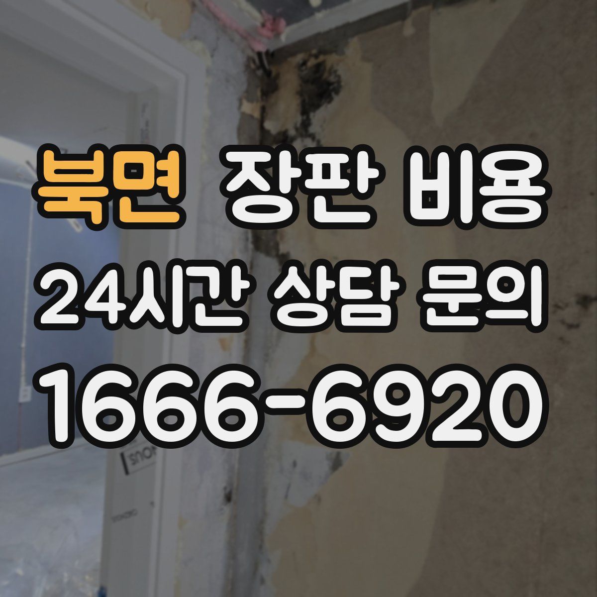 북면 장판 비용