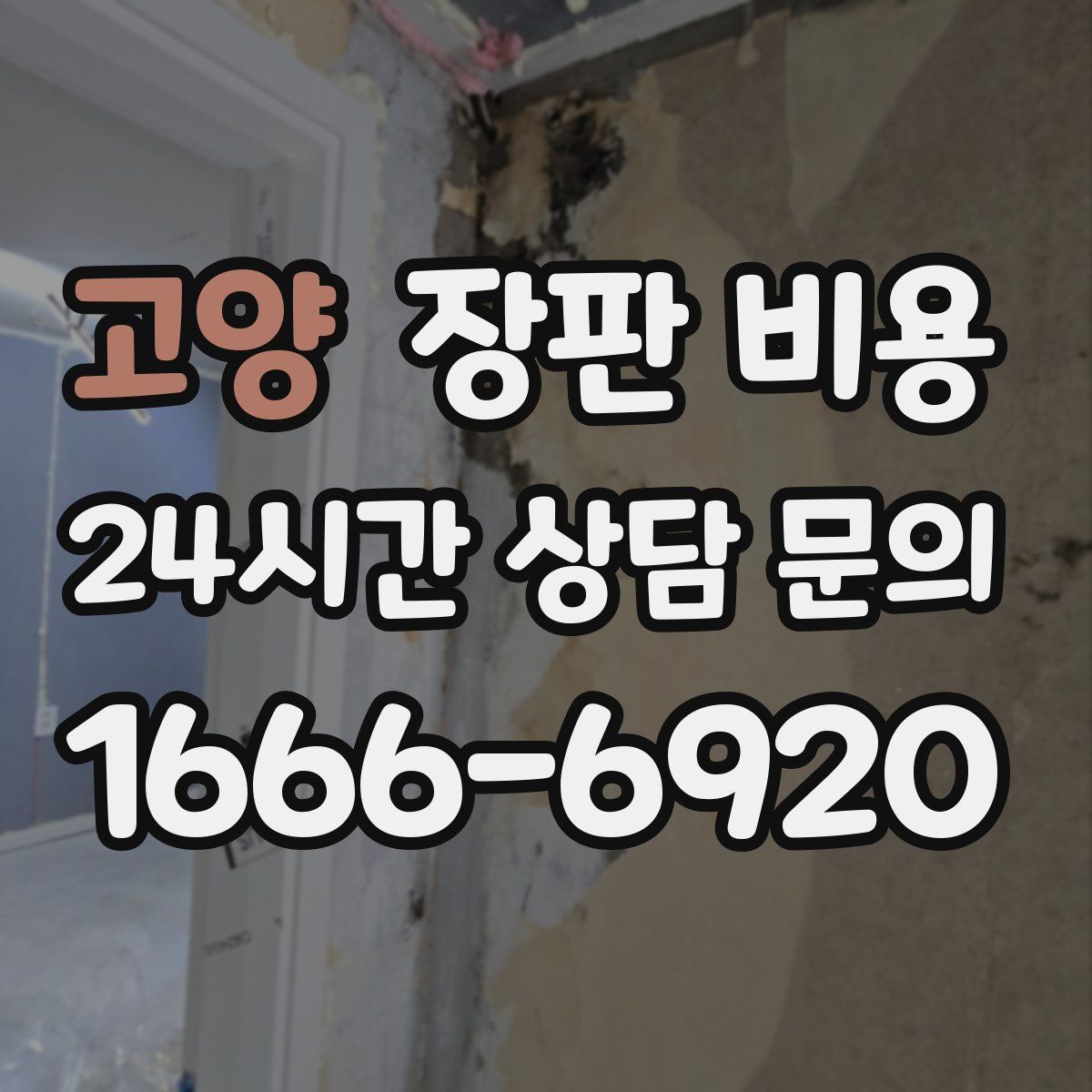 고양 장판 비용