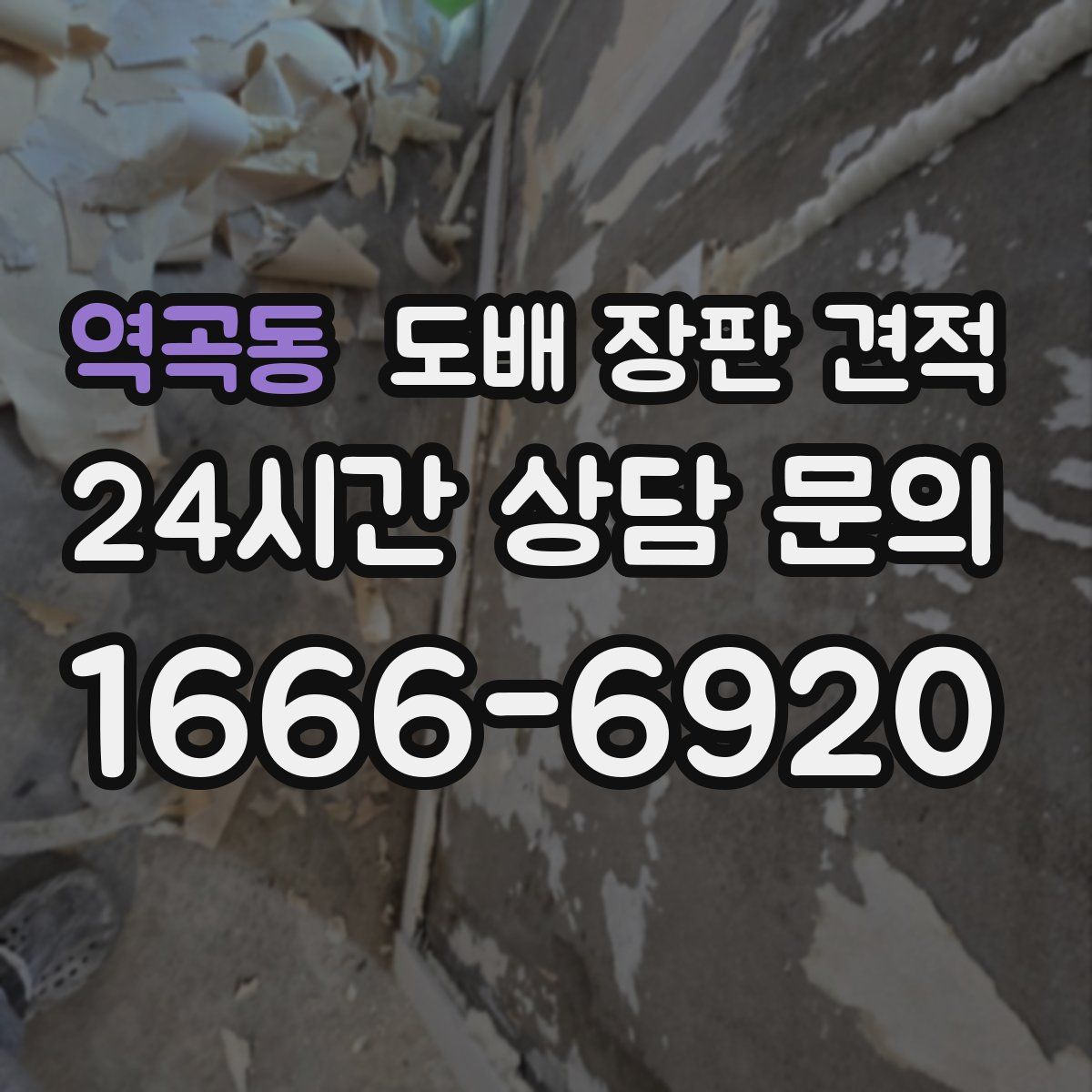 역곡동 도배 장판 견적