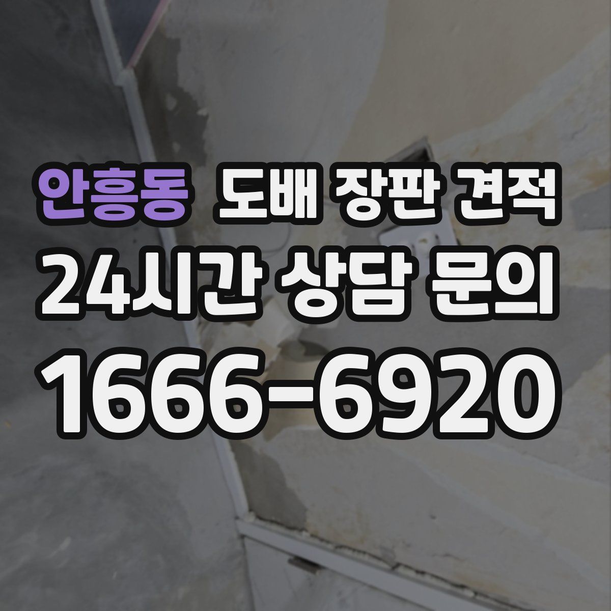 안흥동 도배 장판 견적