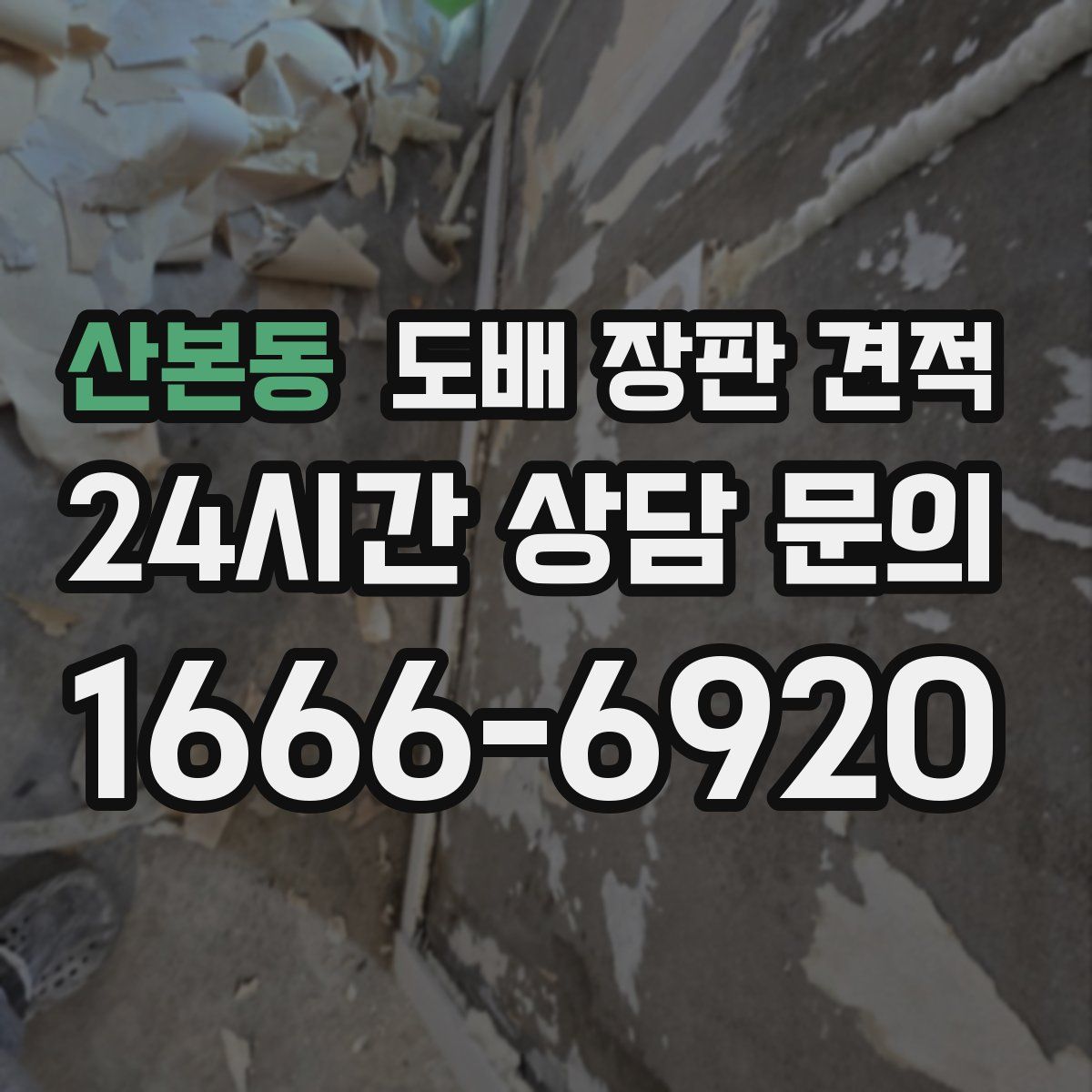 산본동 도배 장판 견적