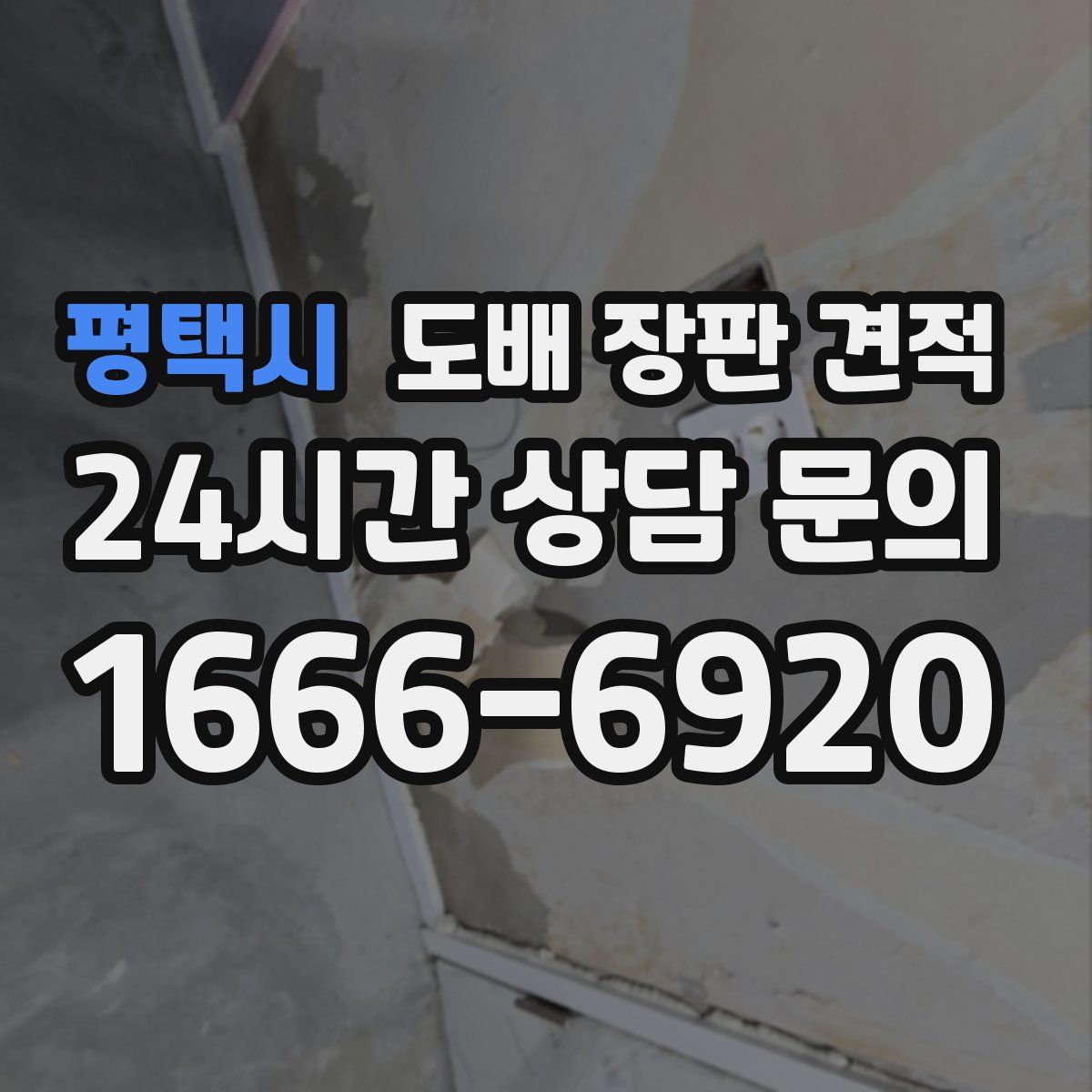 평택시 도배 장판 견적
