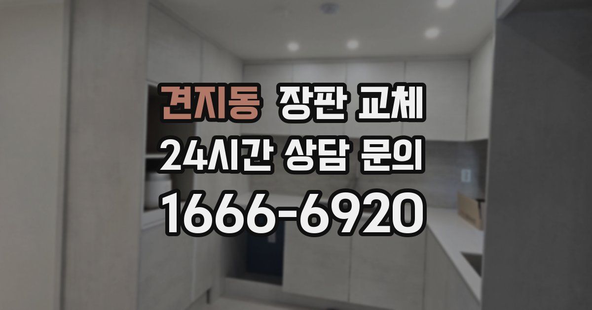 견지동 장판 교체