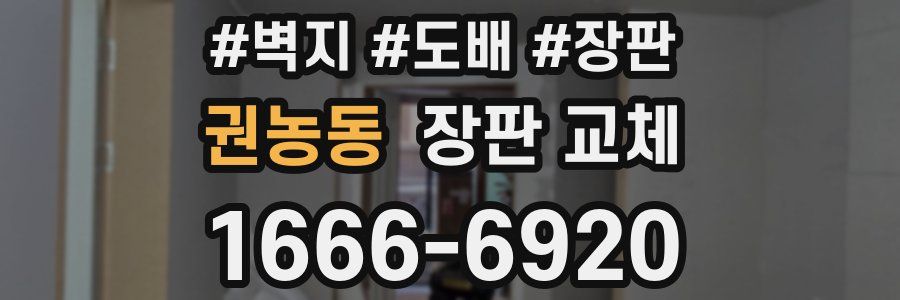 권농동 장판 교체