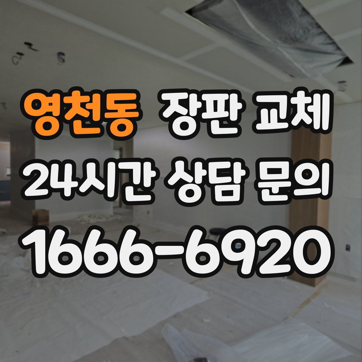 영천동 장판 교체