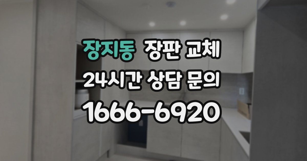 장지동 장판 교체