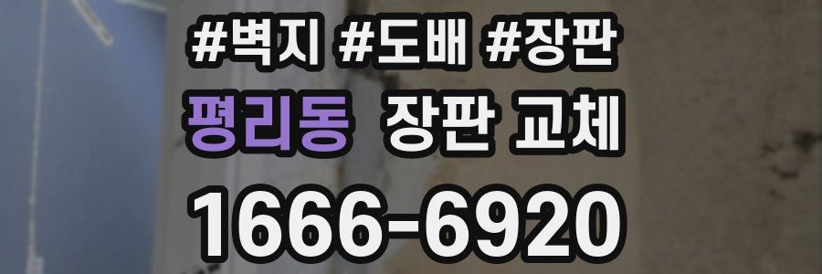 평리동 장판 교체
