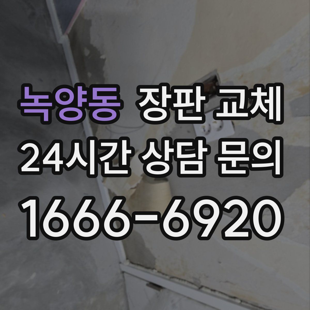 녹양동 장판 교체