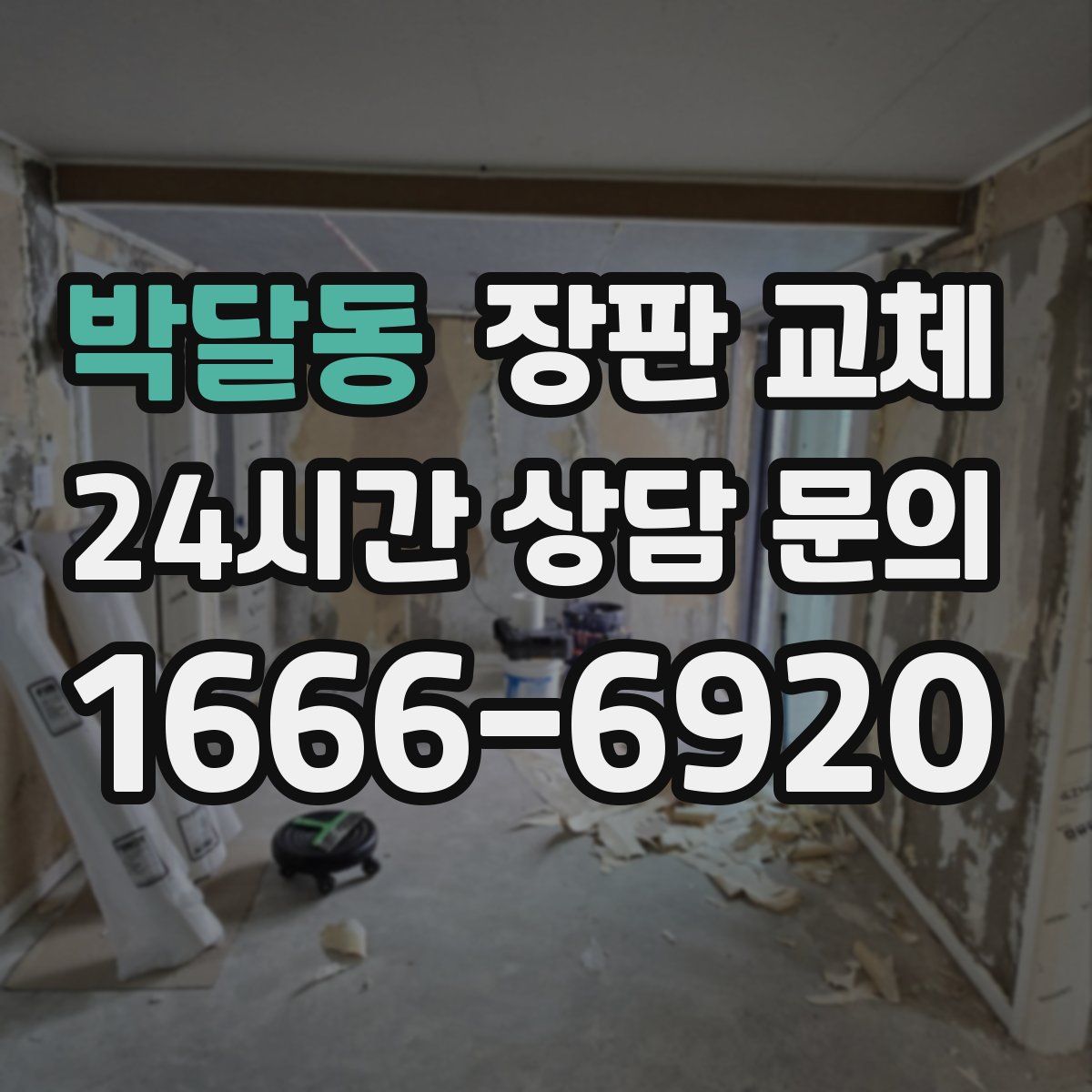 박달동 장판 교체