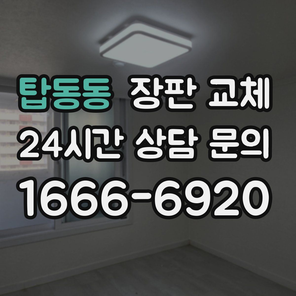 탑동동 장판 교체