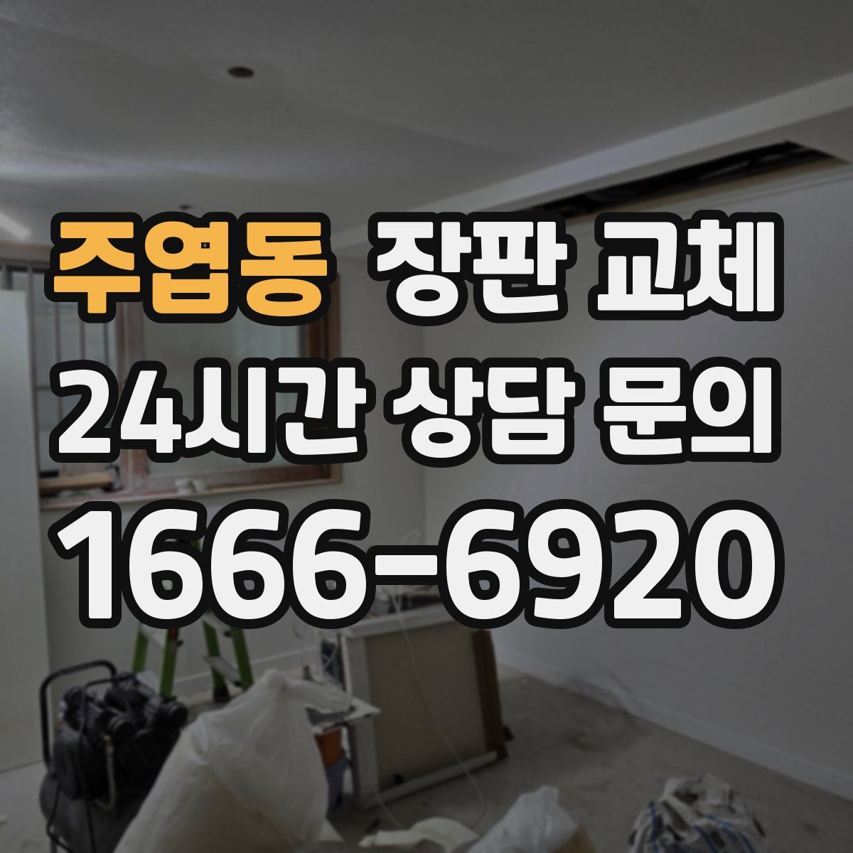 주엽동 장판 교체