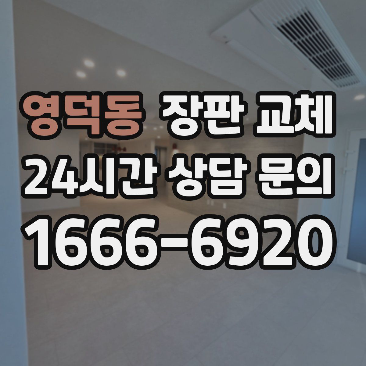 영덕동 장판 교체