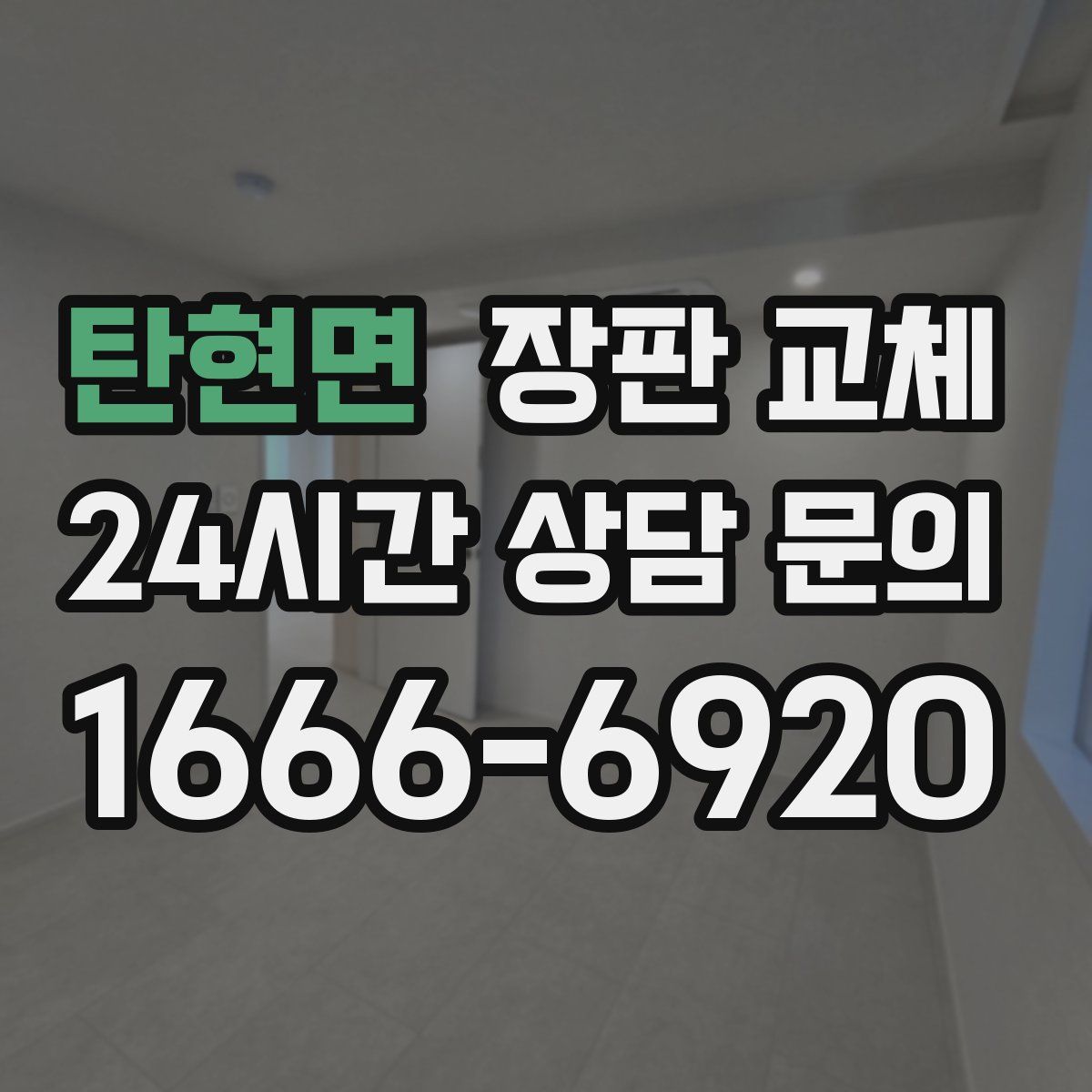 탄현면 장판 교체