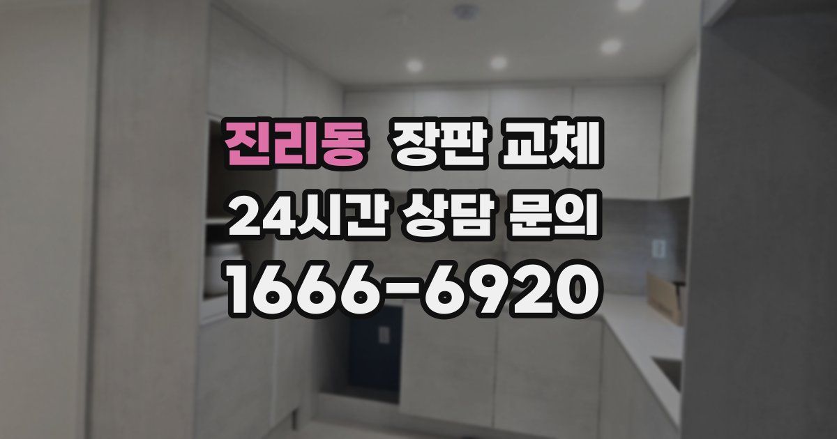 진리동 장판 교체