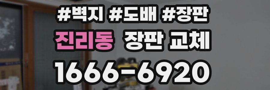 진리동 장판 교체