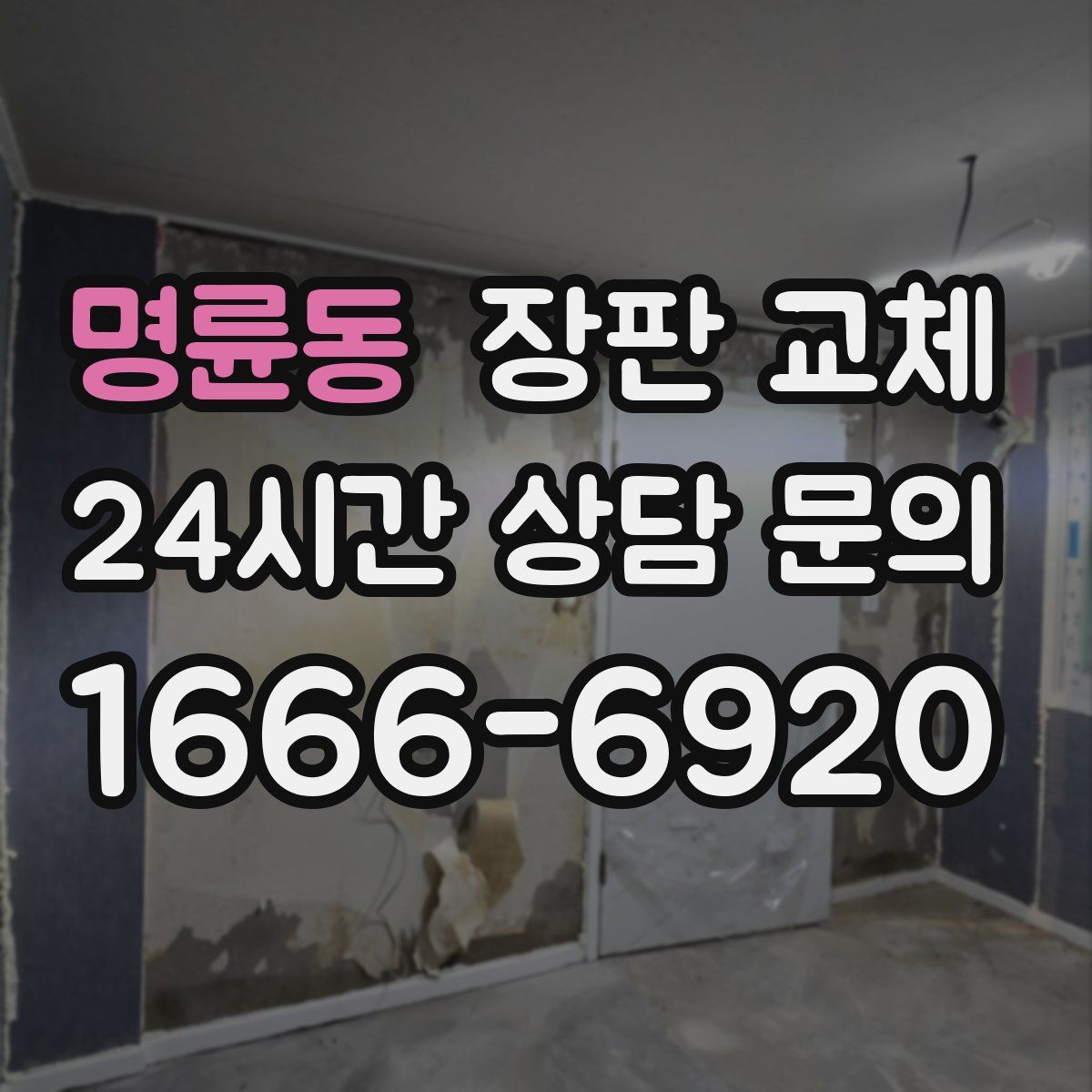 명륜동 장판 교체