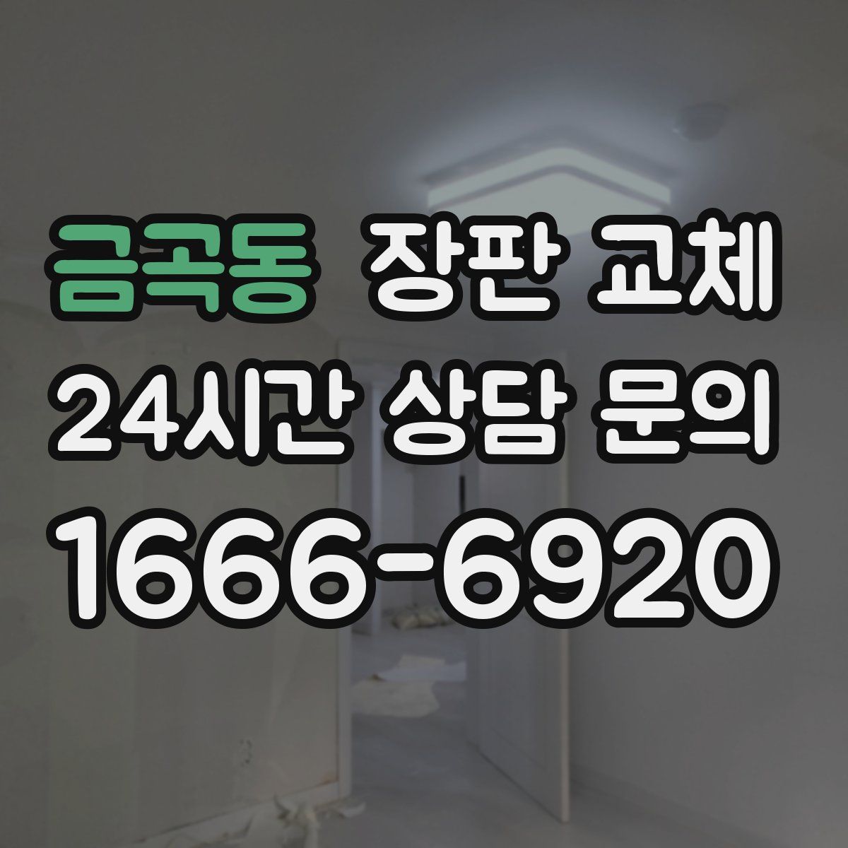 금곡동 장판 교체