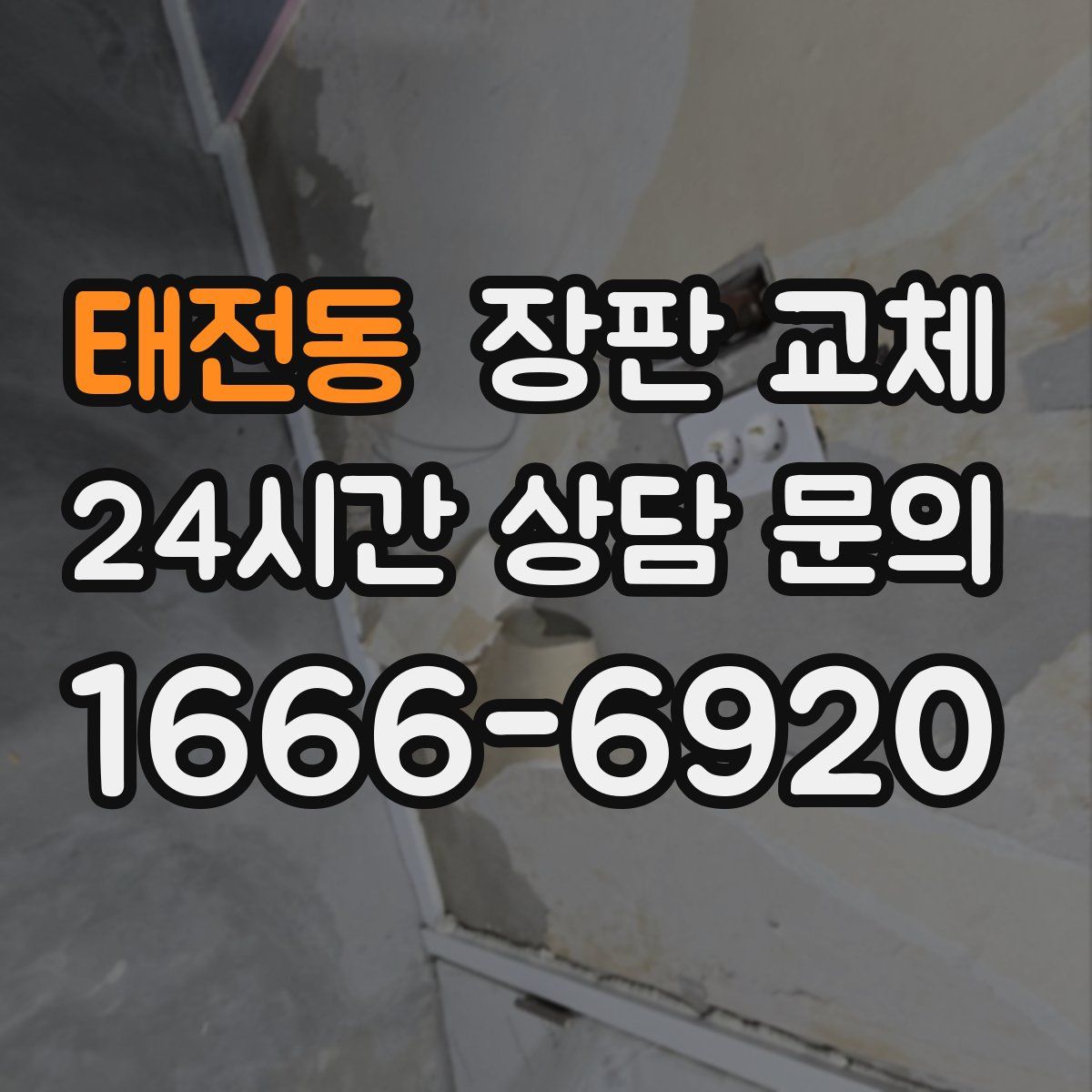 태전동 장판 교체