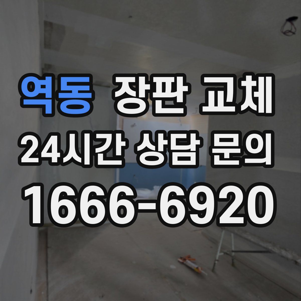 역동 장판 교체