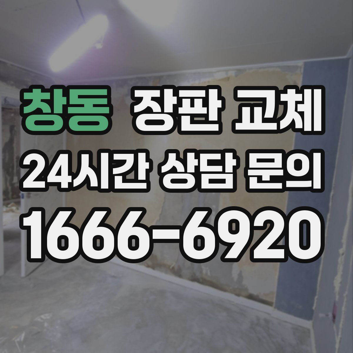 창동 장판 교체