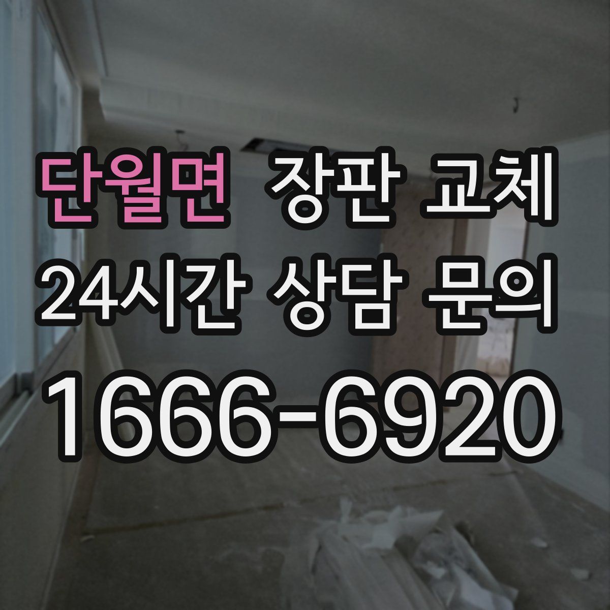 단월면 장판 교체