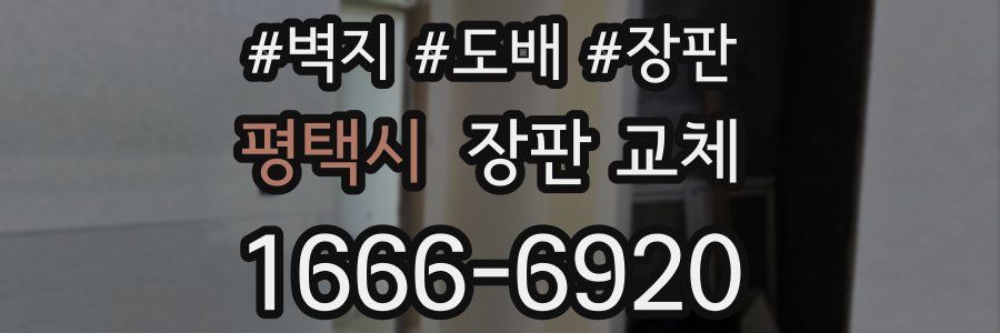 평택시 장판 교체