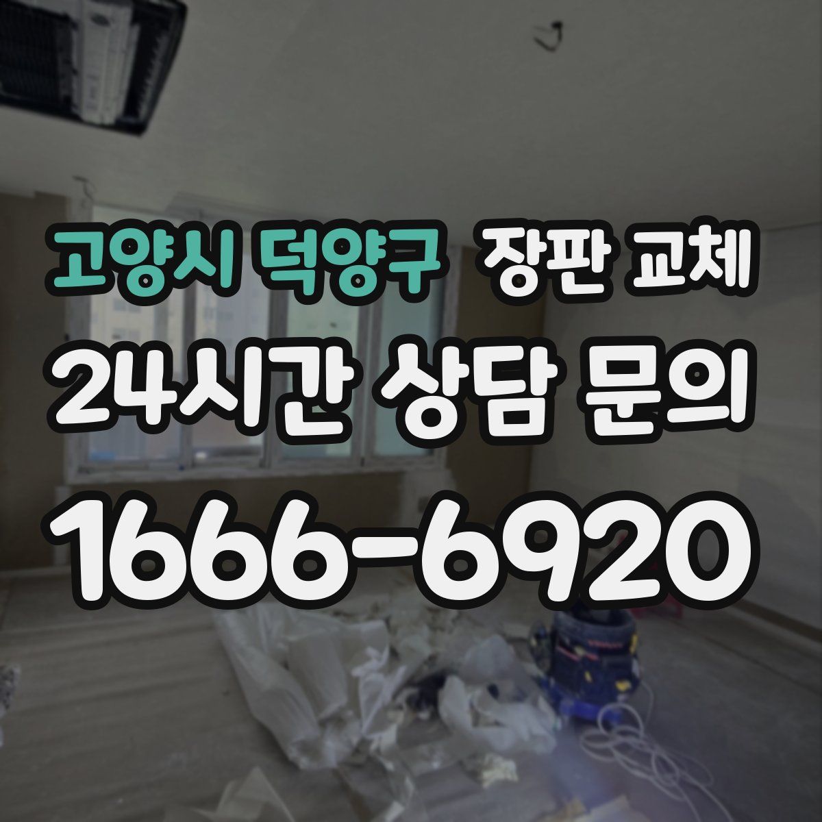 고양시 덕양구 장판 교체