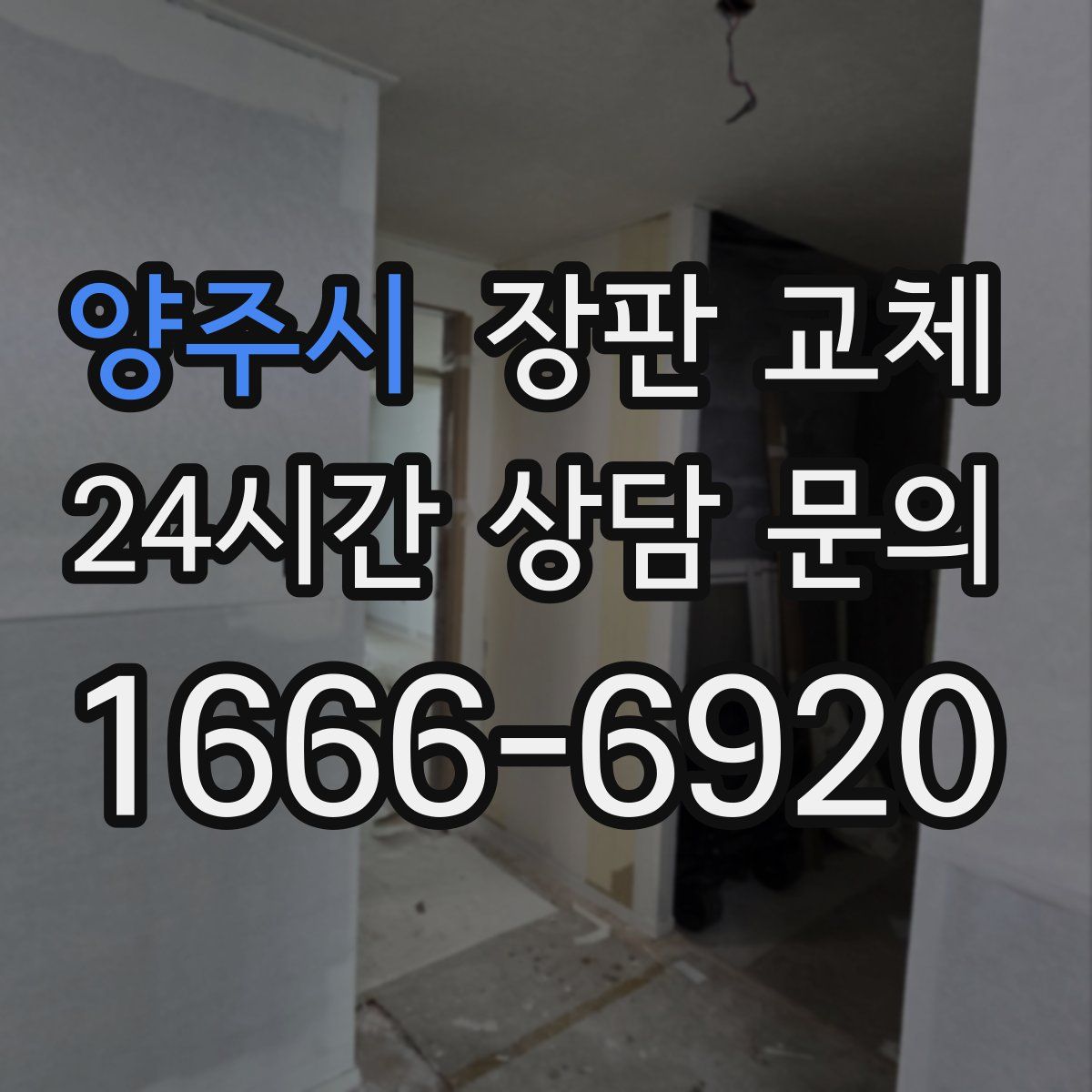 양주시 장판 교체
