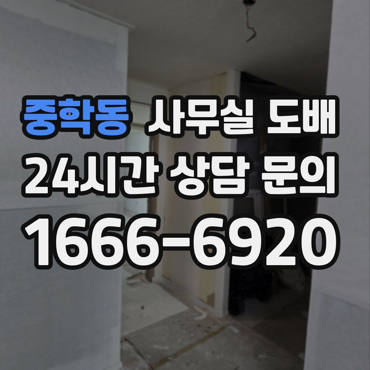 중학동 사무실 도배