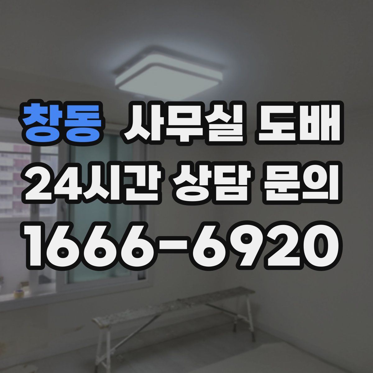 창동 사무실 도배