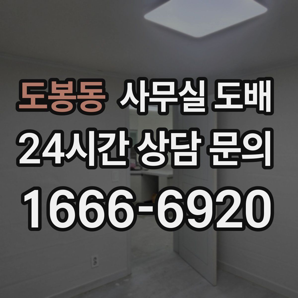 도봉동 사무실 도배