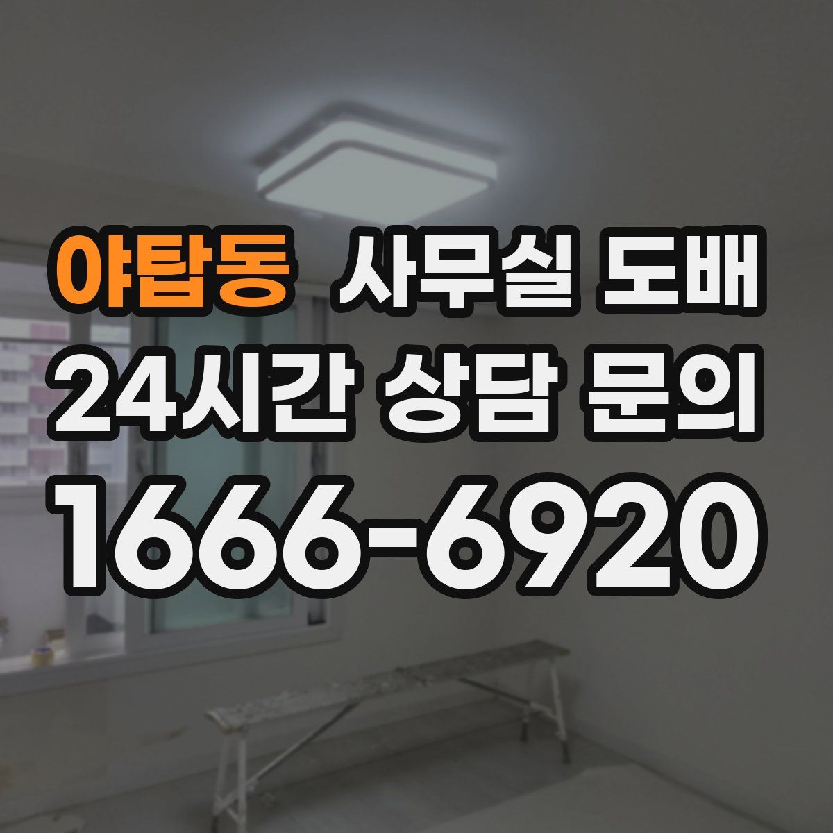 야탑동 사무실 도배