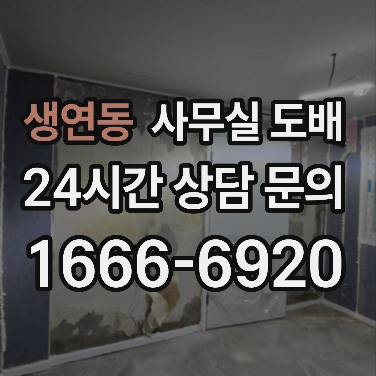 생연동 사무실 도배