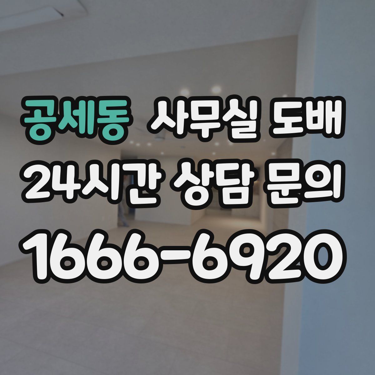 공세동 사무실 도배