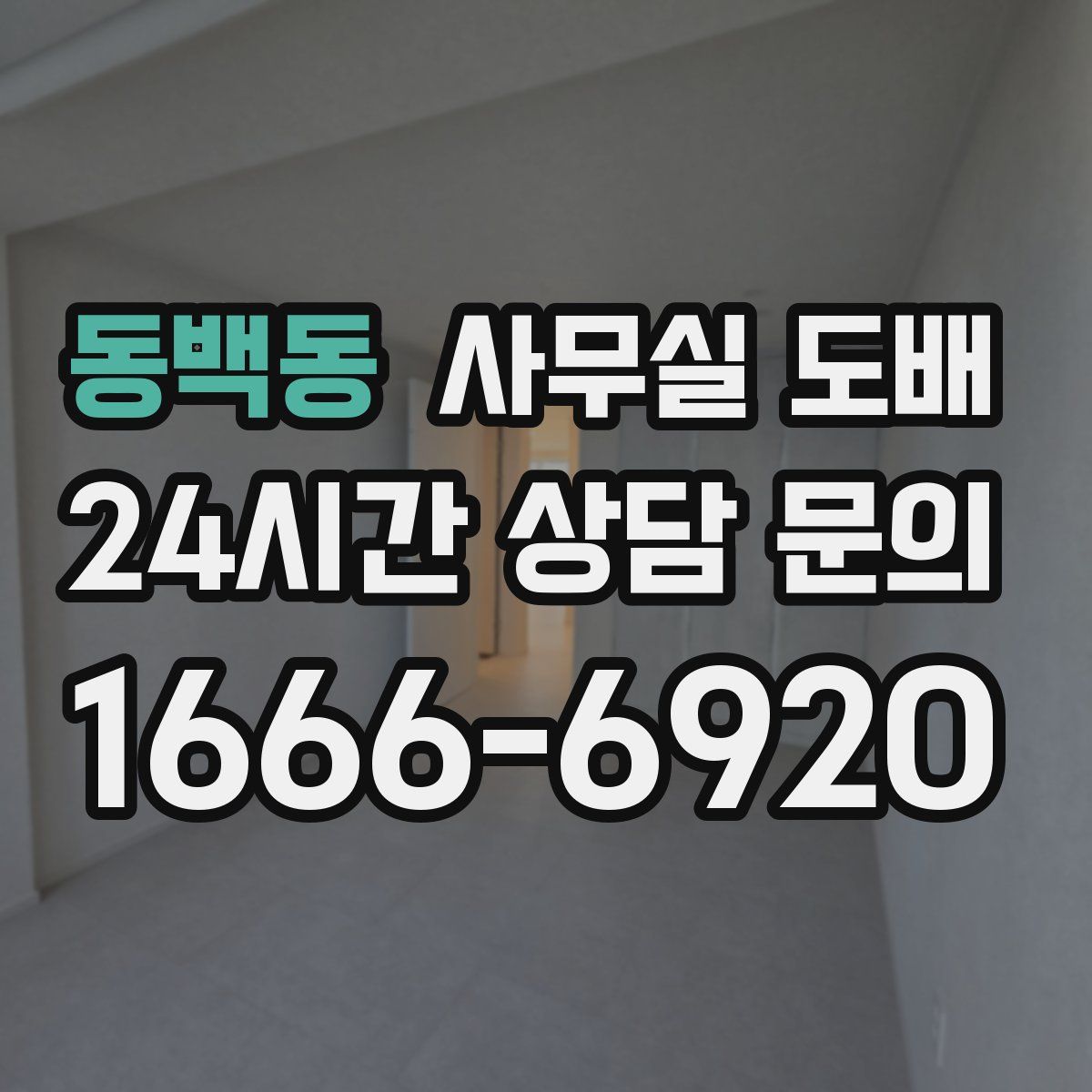 동백동 사무실 도배
