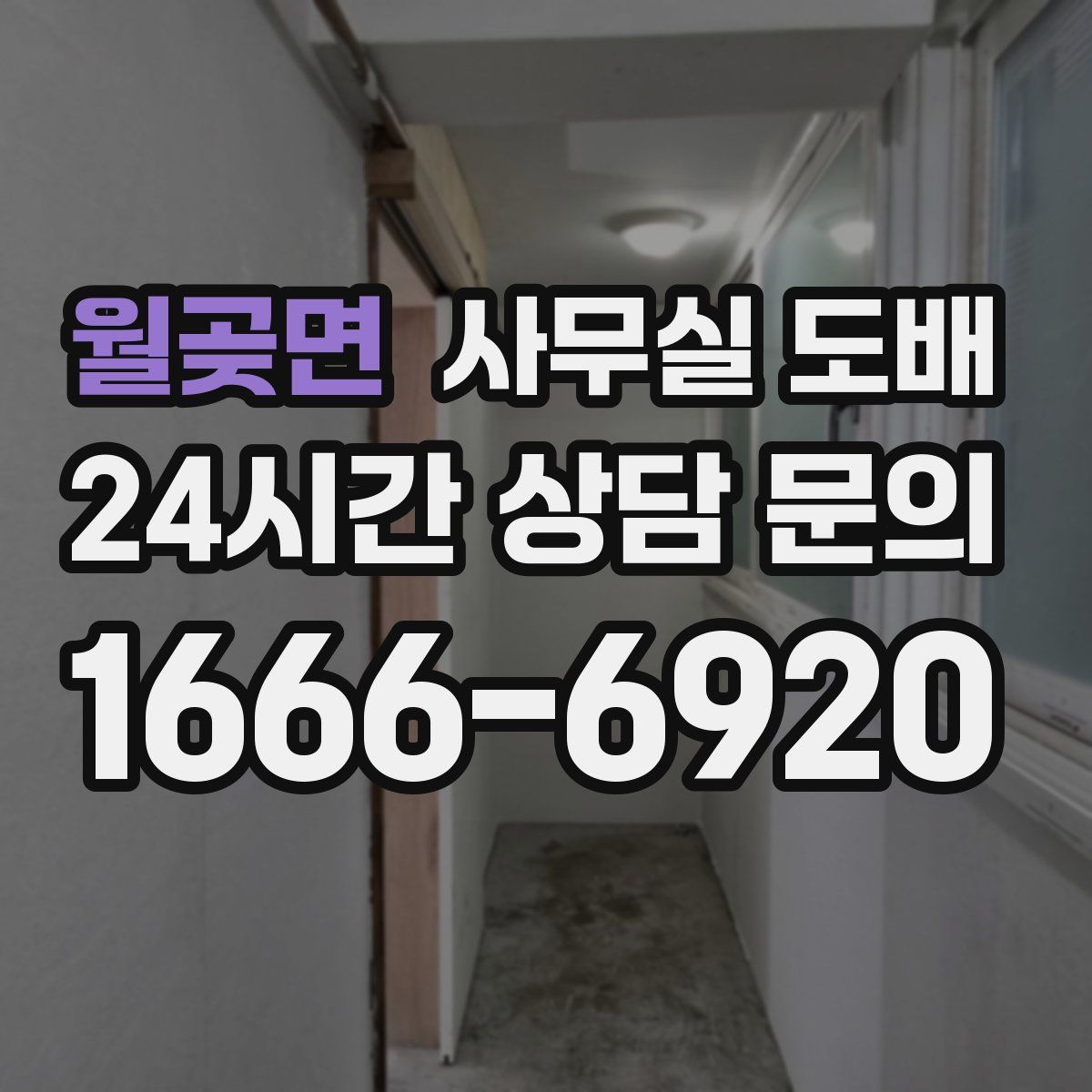 월곶면 사무실 도배