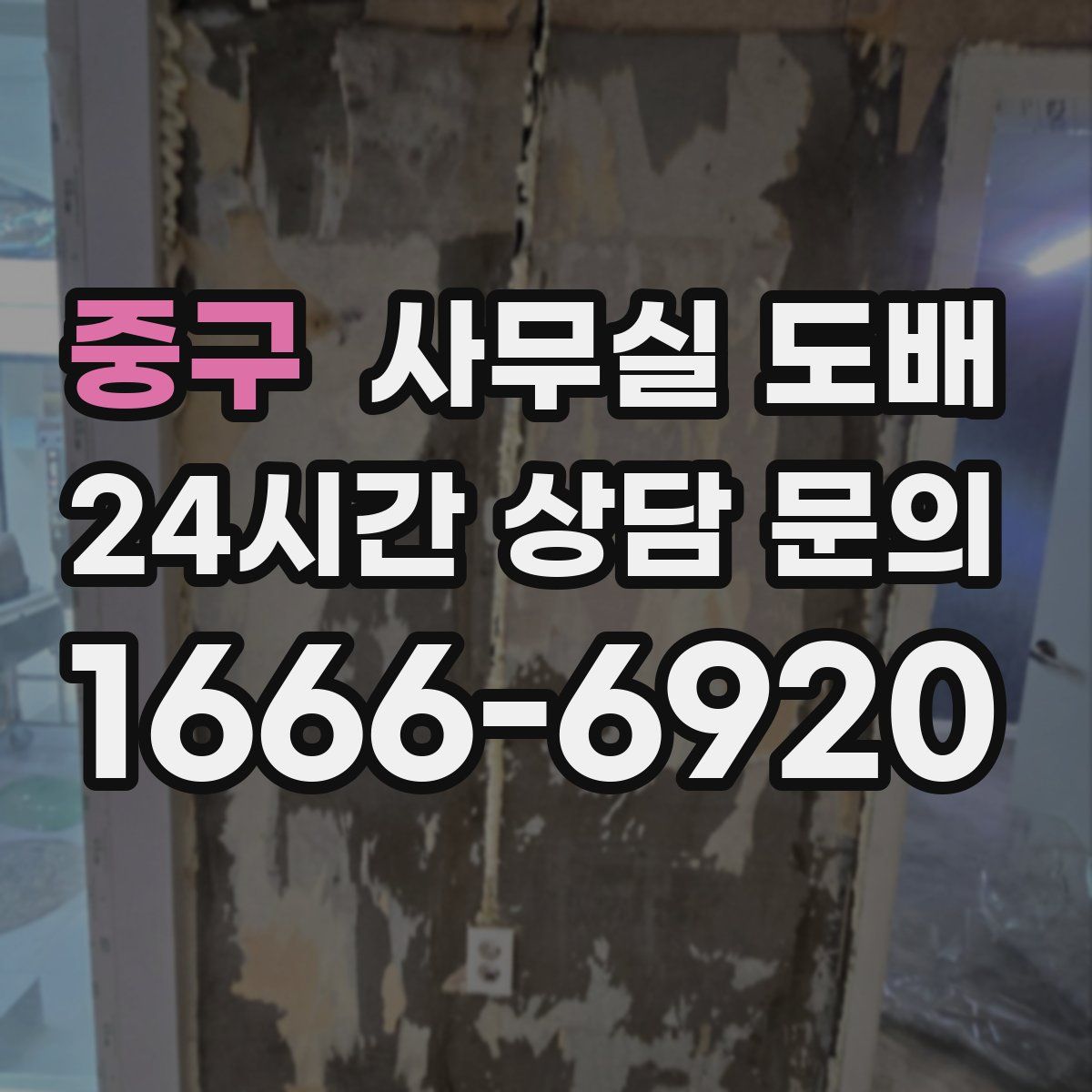 중구 사무실 도배