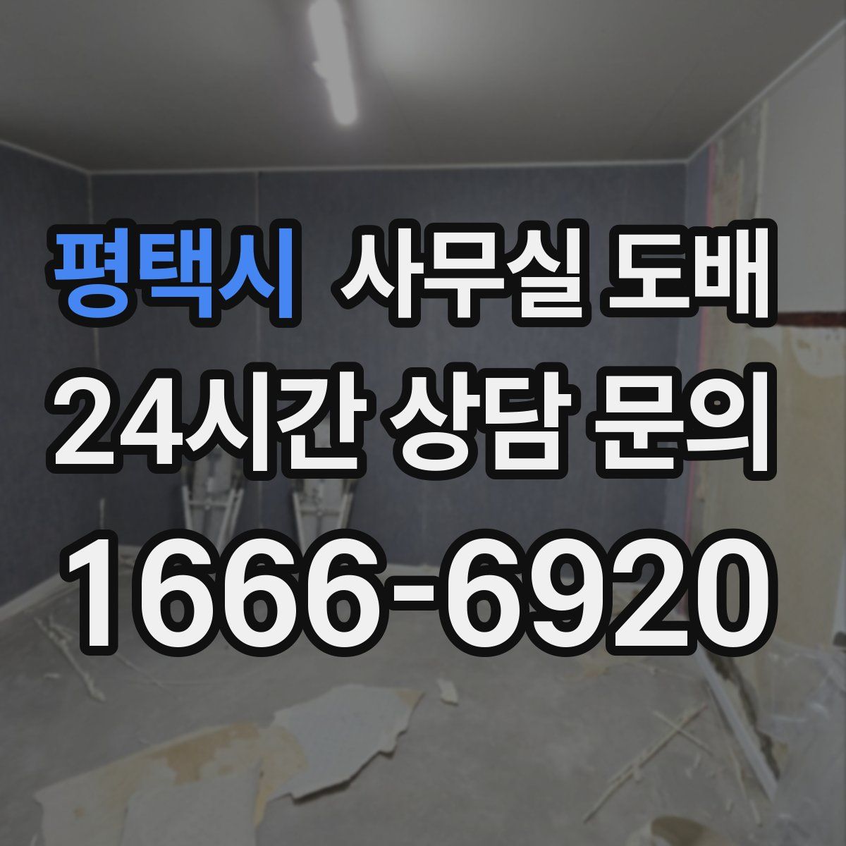 평택시 사무실 도배
