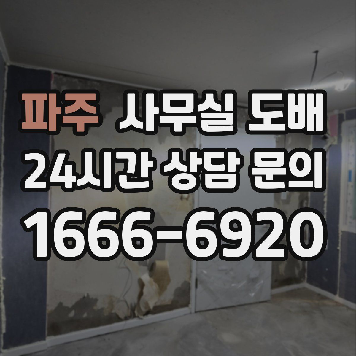 파주 사무실 도배