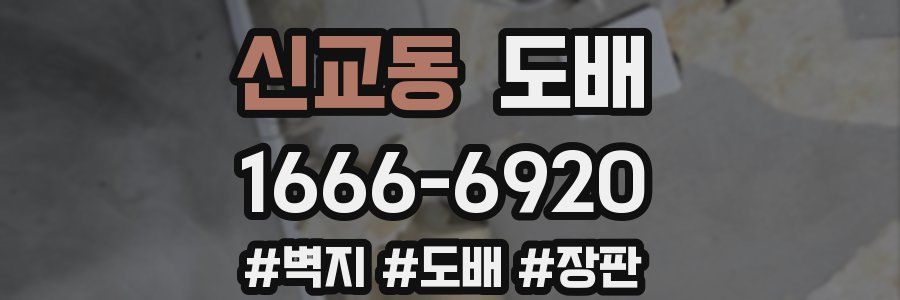 신교동 도배