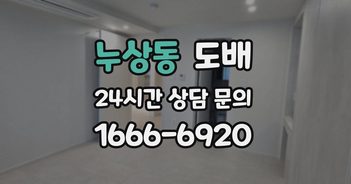 누상동 도배