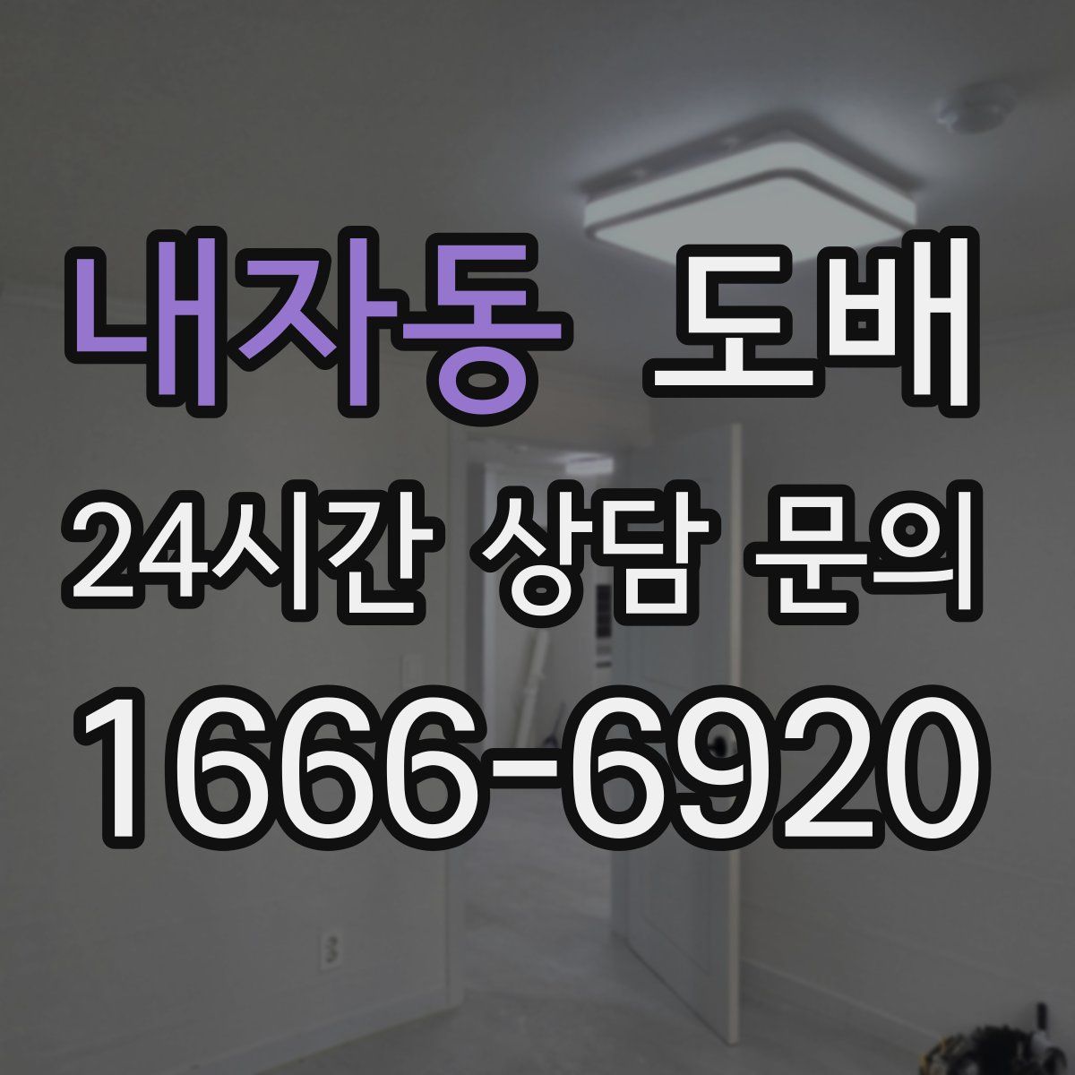 내자동 도배
