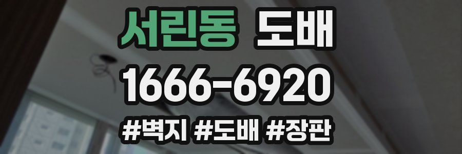 서린동 도배