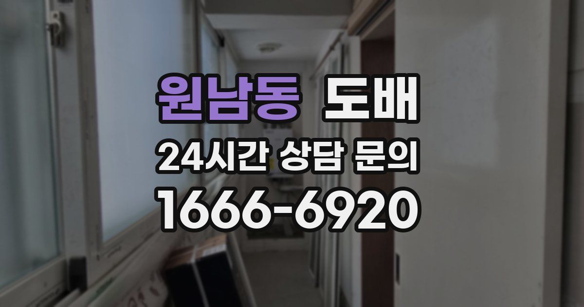 원남동 도배