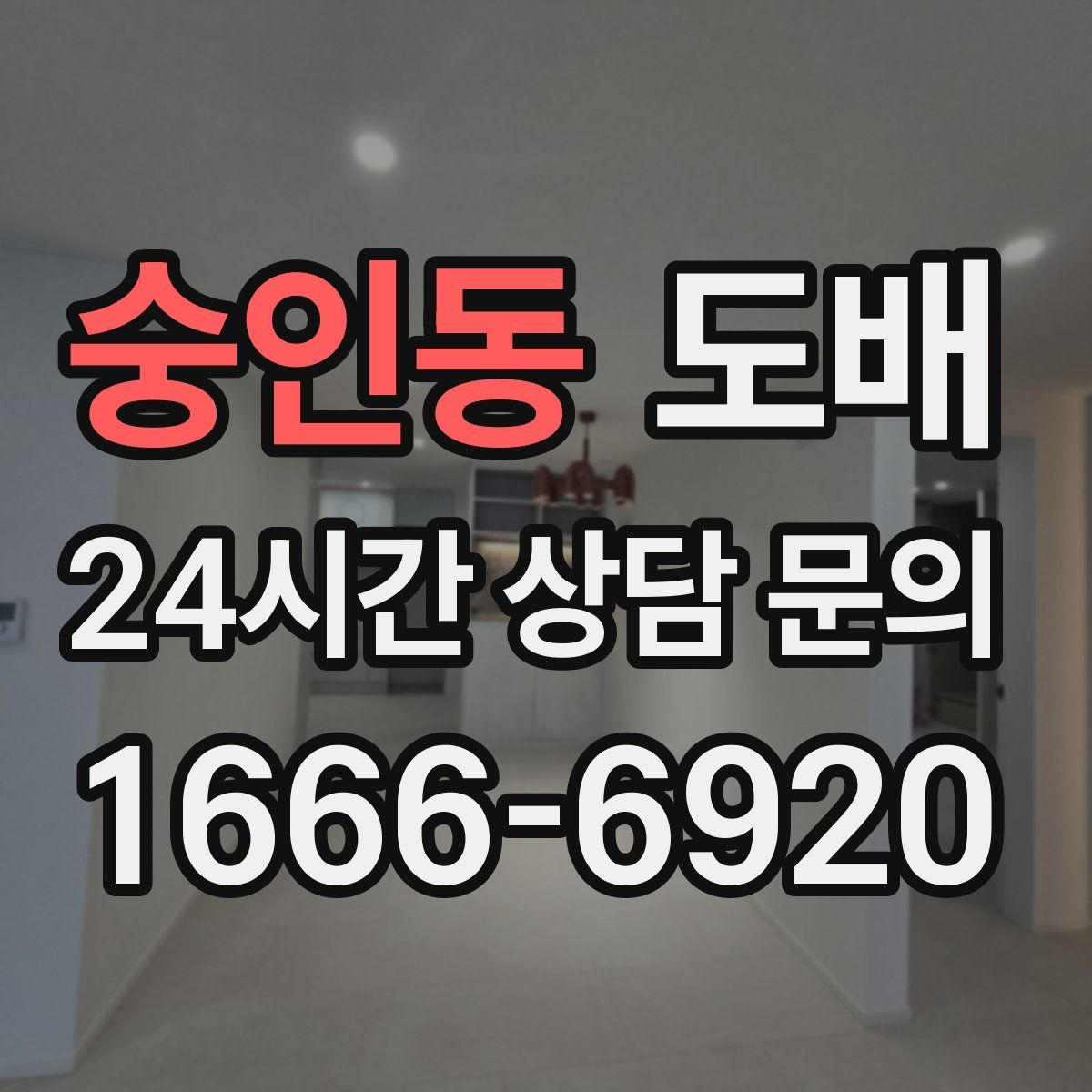 숭인동 도배