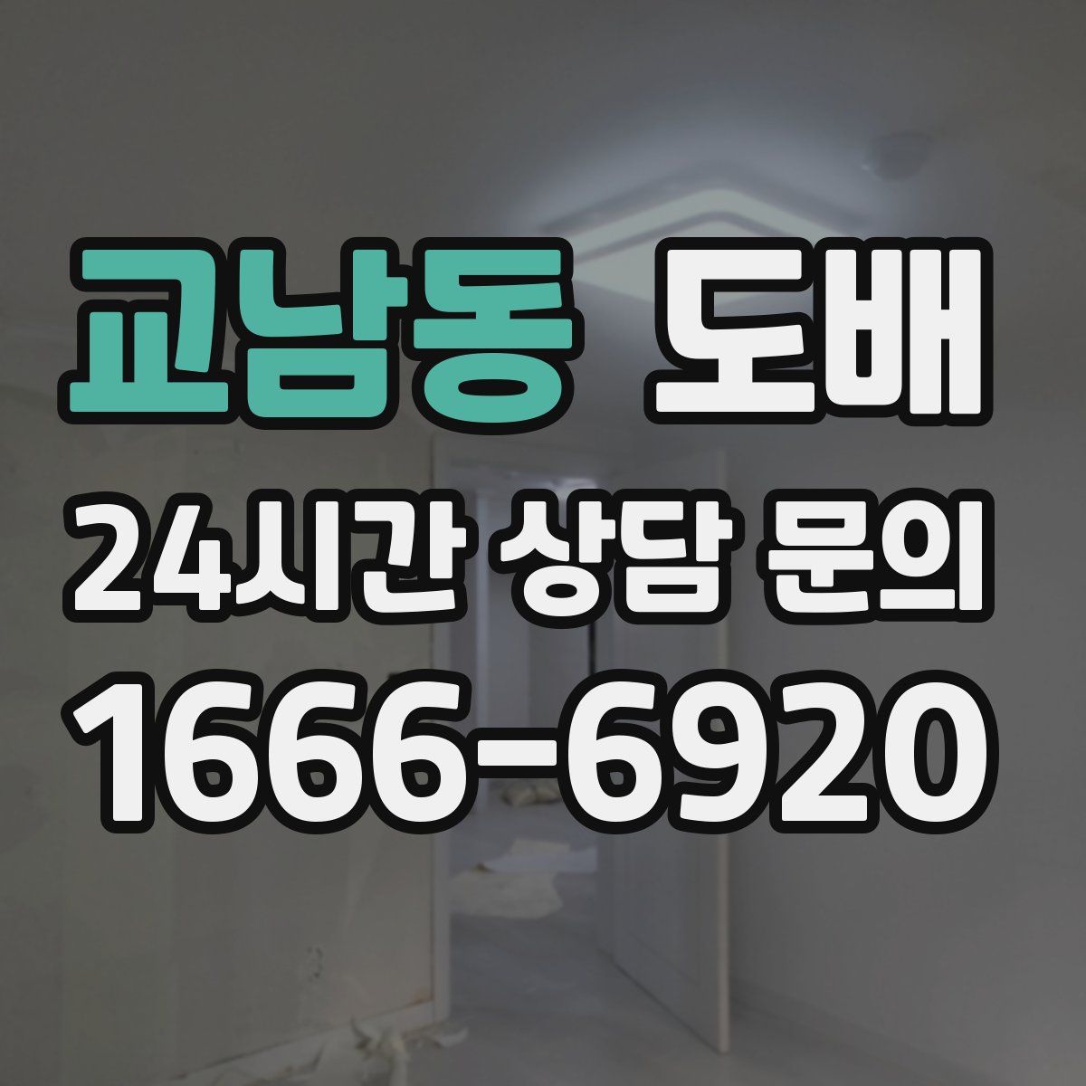 교남동 도배