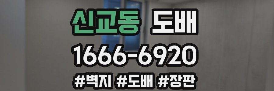 신교동 도배