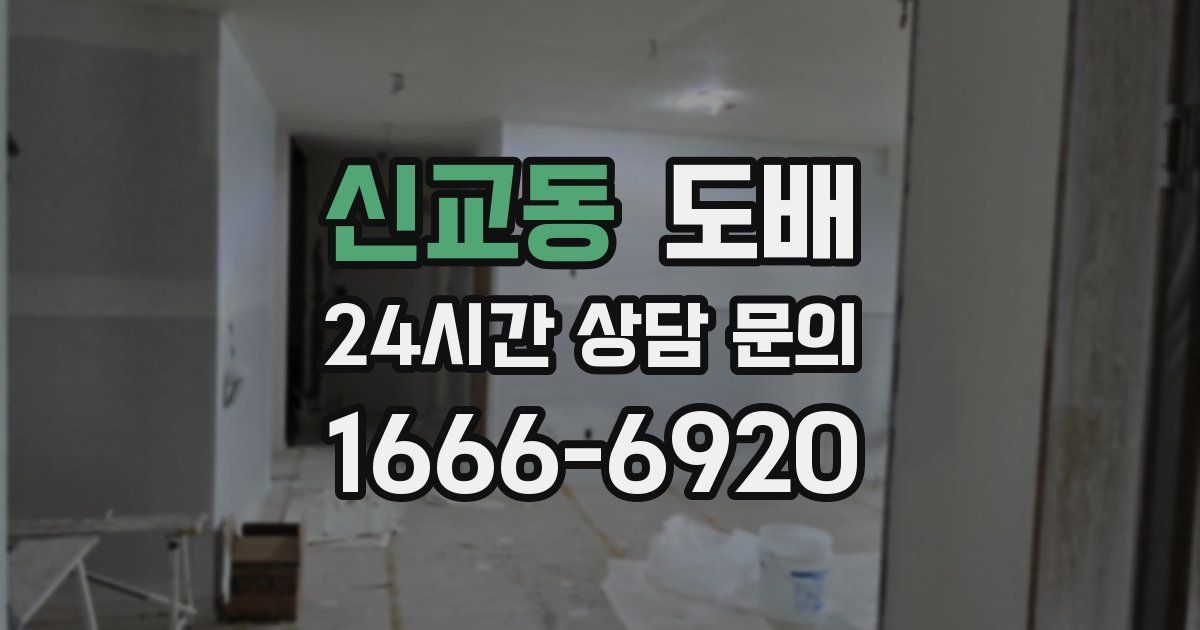 신교동 도배