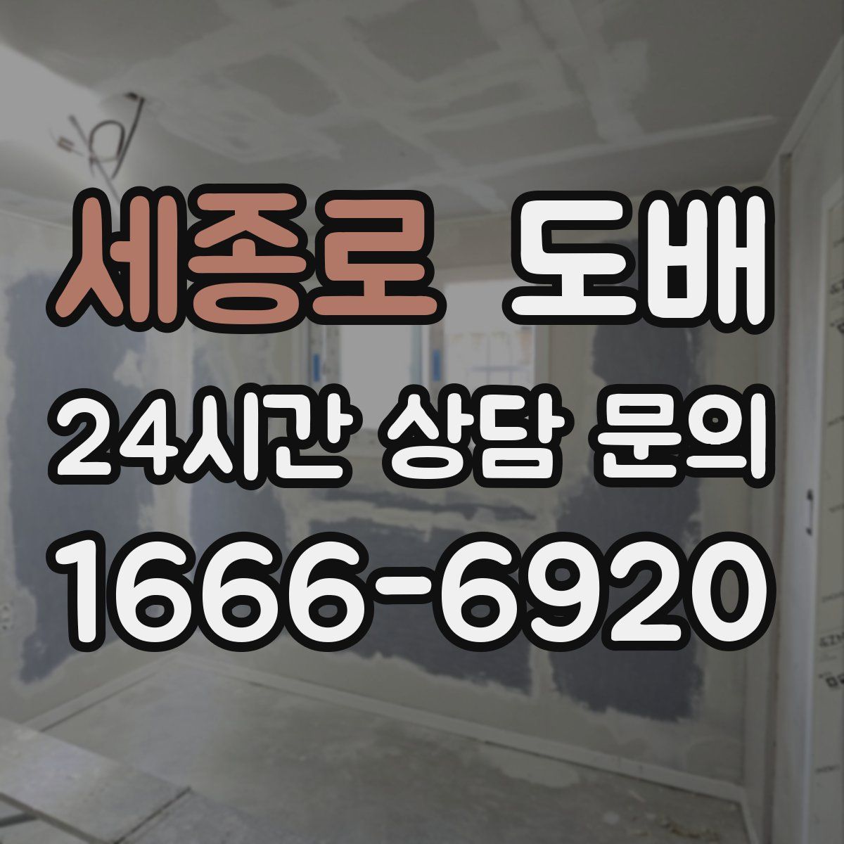 세종로 도배