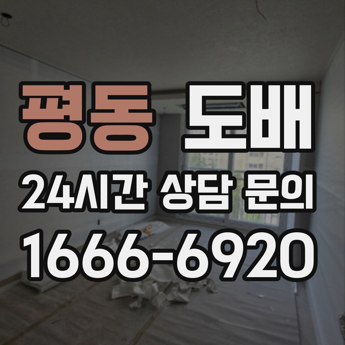 평동 도배